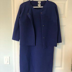 ARMANI Collection Royal Blue dress with jacket set